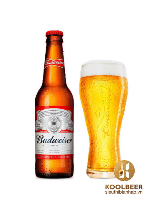 Bia Nhập Khẩu Budweiser 5% - Chai 330 ml