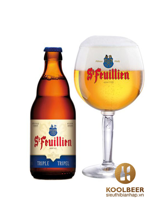 Bia St Feuillien Triple 8,5% - Bia Bỉ nhập khẩu ở HCM