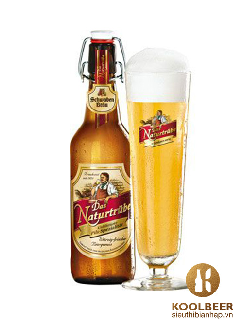 Bia Schwaben Bräu Das Naturtrübe 5% - Bia Đức nhập khẩu tại TPHCM
