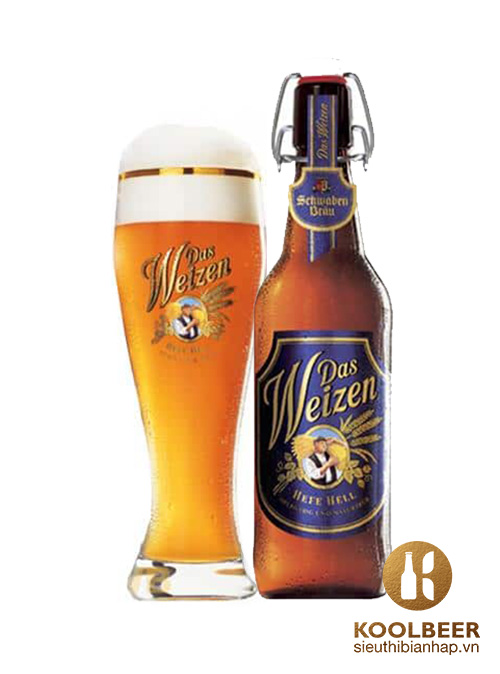 Bia Schwaben Bräu Das Weizen 5% - Bia Đức nhập khẩu ở HCM
