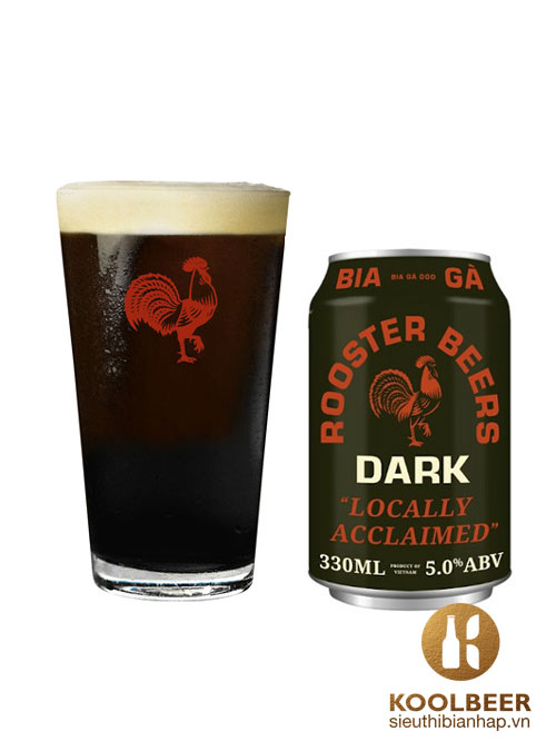 Bia Rooster Dark 5%