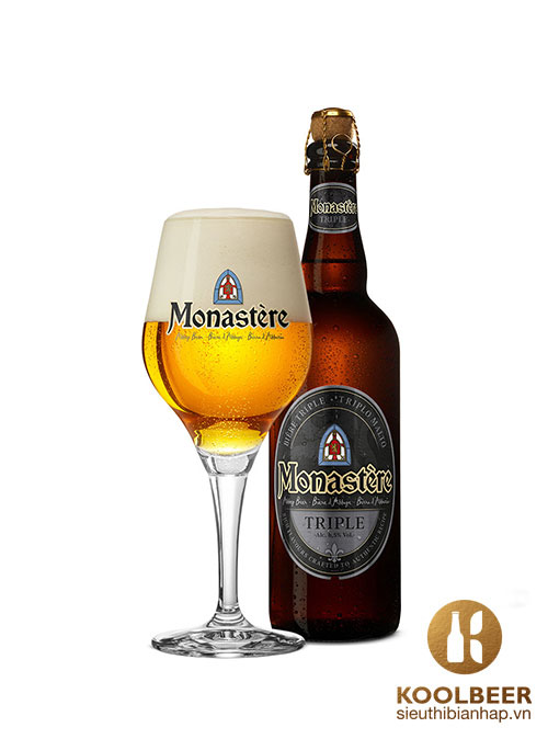 Bia Monastère Triple 8.5% - Chai 750ml - Bia Pháp Nhập Khẩu TPHCM