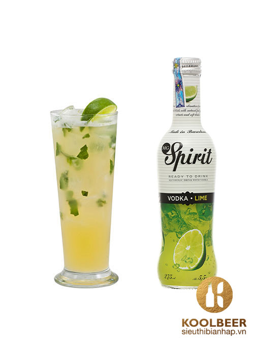 Rượu Trái Cây MG Spirit Vodka Lime 5,5%