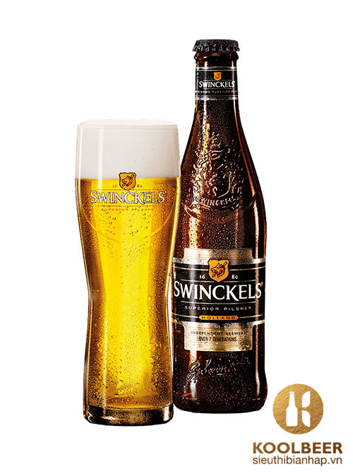 Bia Swinckels 5.3% - Chai 500ml - Bia Hà Lan Nhập Khẩu TPHCM