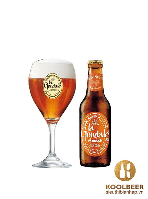 Bia La Goudale Ambree 7.2% - Bia Pháp Nhập Khẩu TPHCM