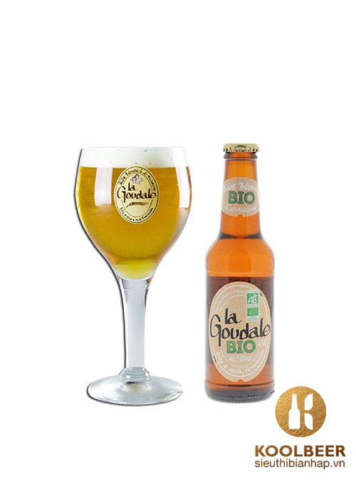 Bia La Goudale Bio 7.2% - Bia Pháp Nhập Khẩu TPHCM