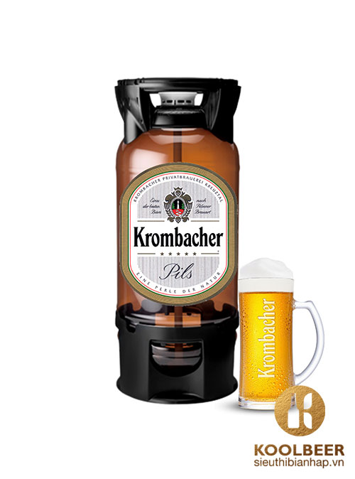 Bia Krombacher Pils KEG 4.8% - Bia Đức Nhập Khẩu TPHCM